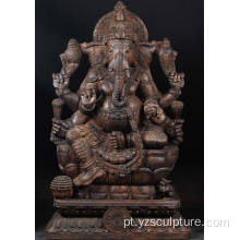 Estátua de Ganesh bronze antigo para venda